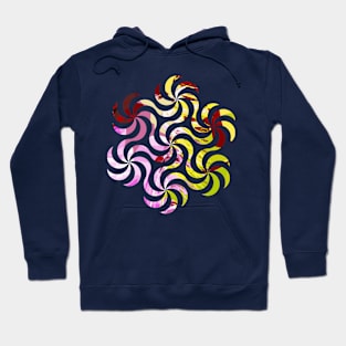 Colorful Abstract Pattern Design Hoodie